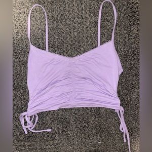 Pacsun side tie crop top